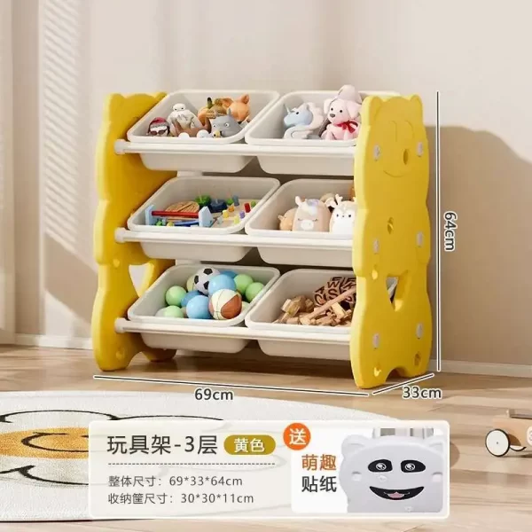 Large Desk Side Bookshelf Organizer Mobile Document Storage Rack Bookshelf Desk Storage Libreria Infantil Home Child Library - Image 13