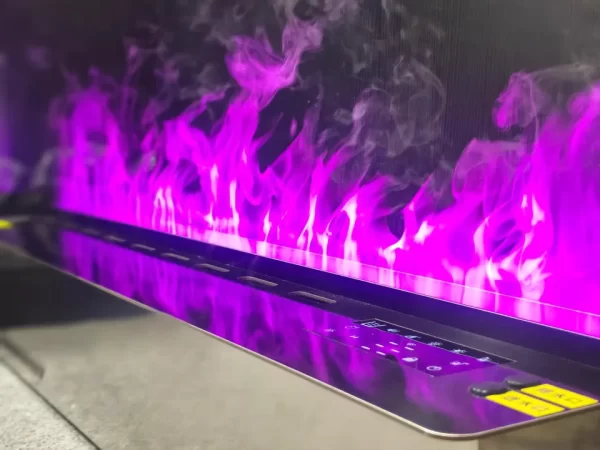2024 Smart WiFi 3D Mist Fireplace with Alexa Control - Realistic LED Flame, Humidifier & Aromatherapy, Child/Pet Safe, EU Wareho - Image 3