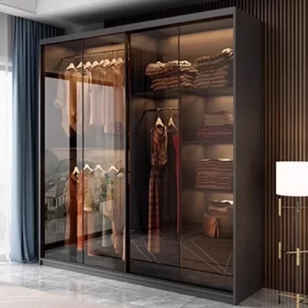Shelf Shelve Wardrobes Organizer Underwear Nordic Storage Open Closets Cabinet Modern Ropero Armable De Ropa Bedroom Furniture - Image 3
