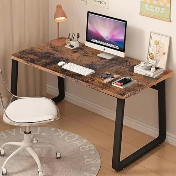 Computer Desk Modern Simple Style Desk for Home Office, 31.5 inch Small Writing Table Study Corner Work Desk for Bedroom Table - Image 9