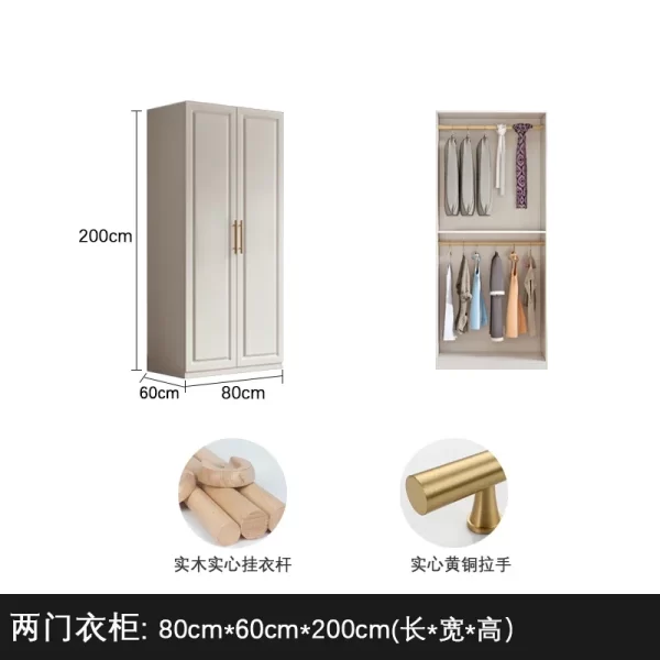 Drawer Storage With Glass Doors Wardrobes Shelves Bedroom Orgnizer Wardrobes Portable Open Closets Abiertos Furniture Bedroom - Image 9