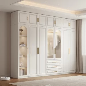 Drawer Storage With Glass Doors Wardrobes Shelves Bedroom Orgnizer Wardrobes Portable Open Closets Abiertos Furniture Bedroom