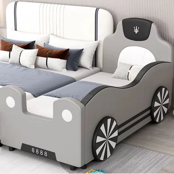 Cute Unique Modern Childrens Bed House Luxury Pretty Comferter Loft Kids Bed Baby Villa Camas De Dormitorio Bedroom Furniture - Image 4