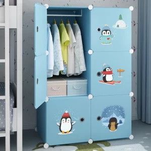 Organizer Baby Cabinets Wardrobe Children's Room Storage Cabinet Cabinets Girl's Drawer Closet Puerta Corredera Baby Furniture