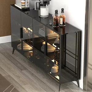 Modern Wine Display Cabinets Storage Glass Organizer Corner Cabinets Home Showcase Armoires De Salon Living Room Furniture