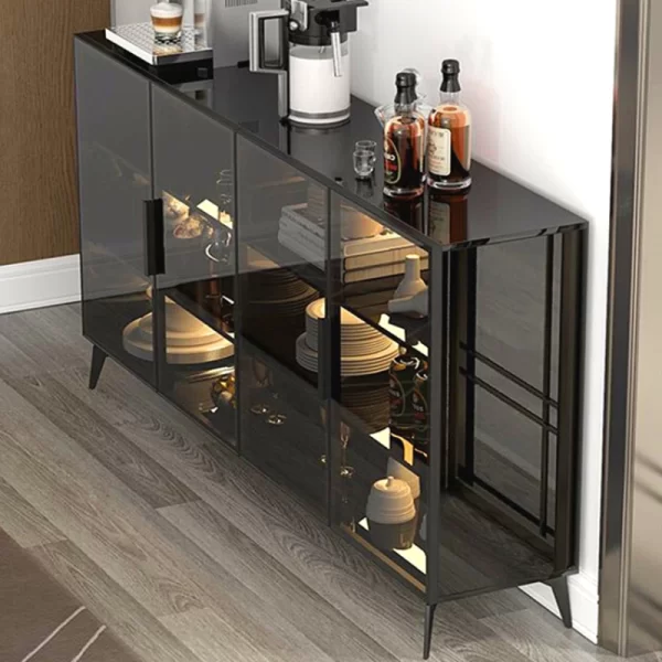 Modern Wine Display Cabinets Storage Glass Organizer Corner Cabinets Home Showcase Armoires De Salon Living Room Furniture