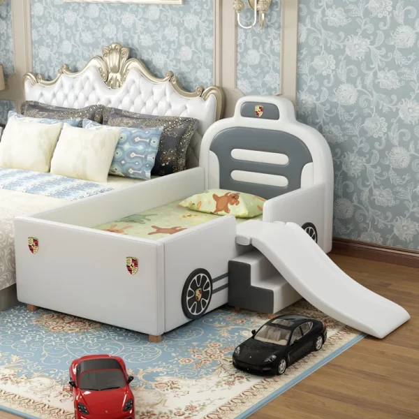 Pretty Luxury Childrens Bed Modern Elegant Villa Comferter Kids Bed Baby Loft Camas De Dormitorio Furniture Home - Image 3